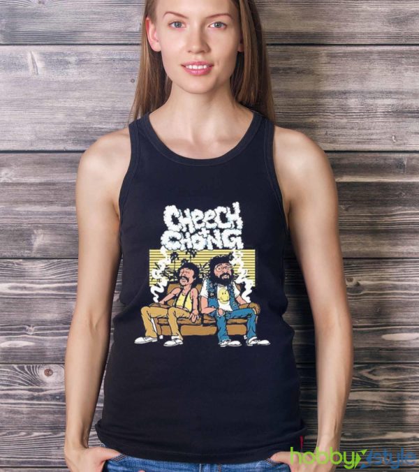 Cheech & Chong Limited Edition Gift For Fans T shirt - Ladies Tank Top