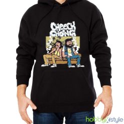 Cheech & Chong Limited Edition Gift For Fans T shirt - Men Black Hoodie