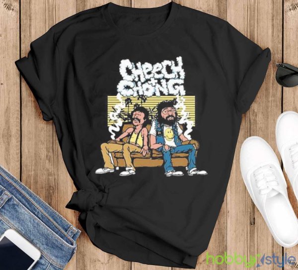 Cheech & Chong Limited Edition Gift For Fans T shirt - Black T-Shirt
