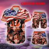 Cincinnati Bengals Custom Name NFL Hawaiian Shirt And Shorts Gift For Men And Women Fans - Cincinnati Bengals-Personalized Independence Day NFL Hawaiian Shirt & Shorts New Trending_6