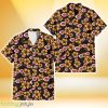 Cincinnati Reds Tiny Yellow Hibiscus Black Background 3D Hawaiian Shirt Gift For Fans Product Photo 2