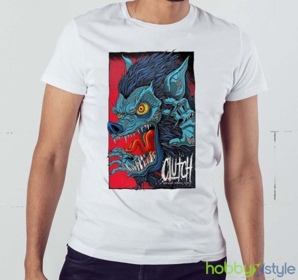 Clutch The Majestic Ventura Theater Ventura CA Aug 15 2023 T Shirt - White Men T-Shirt