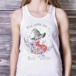 Comfort Colors Retro Halloween Bad Witch Shirt Product Photo 5