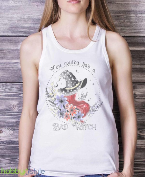 Comfort Colors Retro Halloween Bad Witch Shirt Product Photo 5