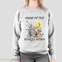 Comfort Colors Retro Halloween Home Of The Wicked Witch Shirt Product Photo 2