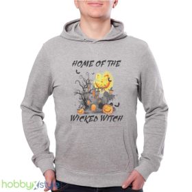 Comfort Colors Retro Halloween Home Of The Wicked Witch Shirt Product Photo 4