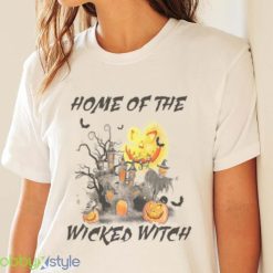 Comfort Colors Retro Halloween Home Of The Wicked Witch Shirt Product Photo 4