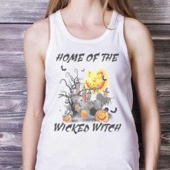 Comfort Colors Retro Halloween Home Of The Wicked Witch Shirt Product Photo 5