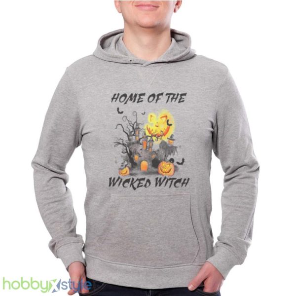 Comfort Colors Retro Halloween Home Of The Wicked Witch Shirt Product Photo 1
