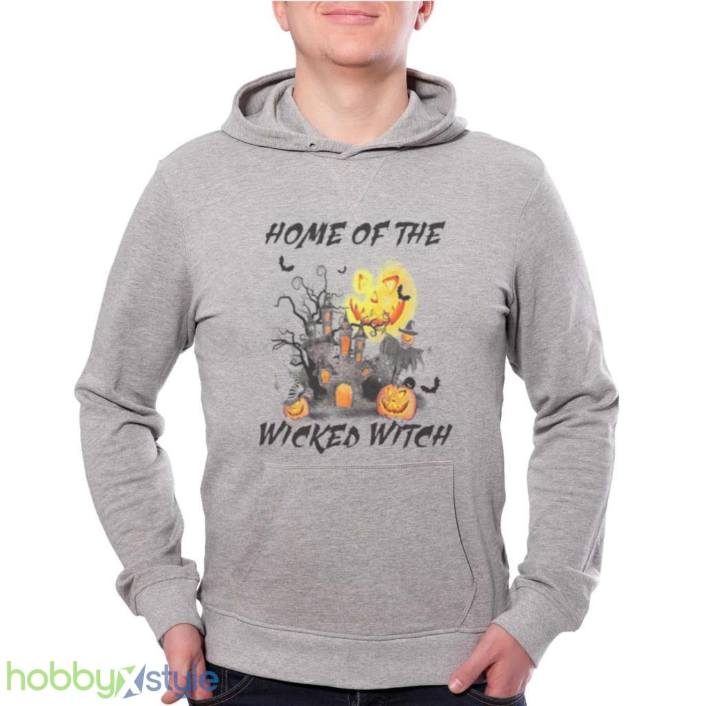 Comfort Colors Retro Halloween Home Of The Wicked Witch Shirt Product Photo 1