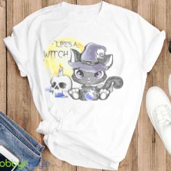 Comfort Colors Retro Halloween Lifes A Witch Shirt Product Photo 6