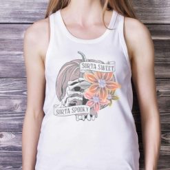 Comfort Colors Retro Halloween Sorta Sweet Spooky Shirt Product Photo 5