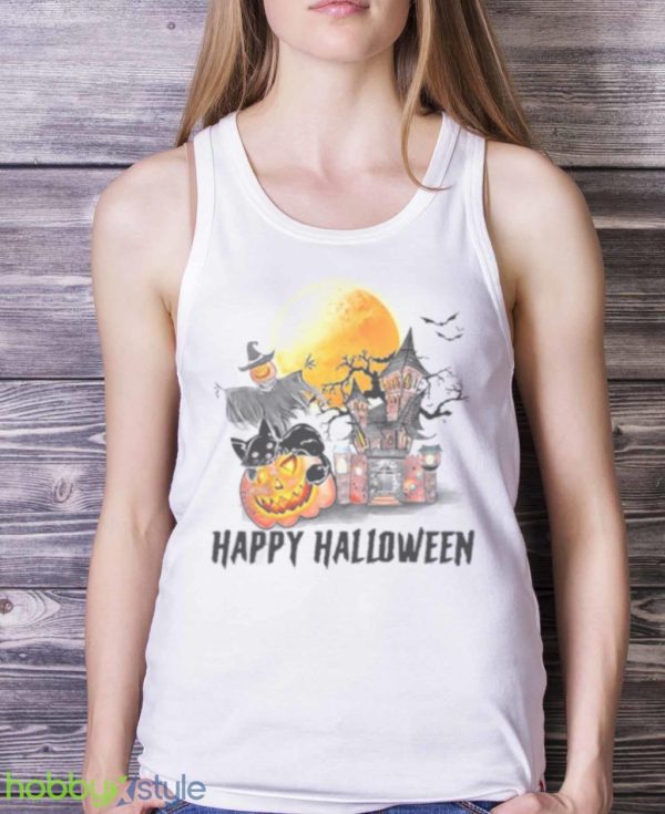 Comfort Colors Retro Happy Halloween Shirt Product Photo 5