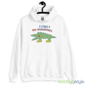 Comfy big challenges T shirt - White Ladies Tank Top