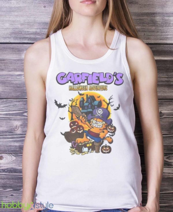 Cool Garfield Halloween T Shirt Product Photo 5