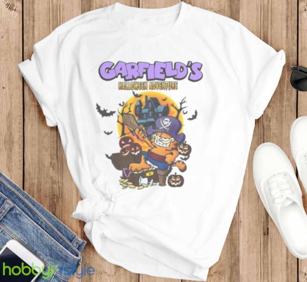 Cool Garfield Halloween T Shirt Product Photo 6