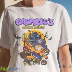 Cool Garfield Halloween T Shirt Product Photo 7