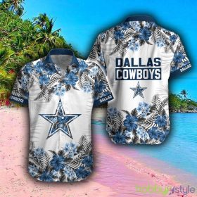Dallas Cowboys 3D Hawaiian Shirt And Shorts For Men And Women Gift Fans - Dallas Cowboys Hawaiian Shirt, Shorts, Combo Hawaiian Shirt And Shorts_3