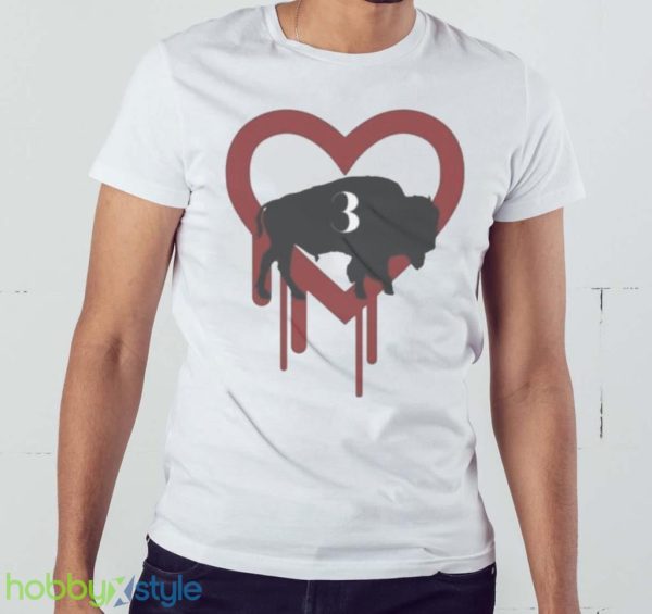 Damar Hamlin Buffalo Bills 3 2023 Shirt Product Photo 3