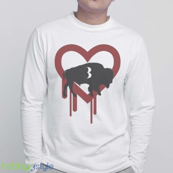 Damar Hamlin Buffalo Bills 3 2023 Shirt Product Photo 4