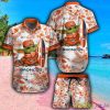 Denver Broncos NFL Baby Yoda 3D Hawaiian Shirt And Shorts For Men And Women Gift Fans - Denver Broncos NFL Baby Yoda Hawaiian Shirt And Short Style Tropical Pattern Summer Trending Best Gift For Fans_2