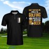 Don't Bother Me Unless You Bring Beer Golf, Funny Golf Shirt For Beer Lovers Polo Shirt - Don't Bother Me Unless You Bring Beer Golf Polo Shirt, Funny Golf Shirt For Beer Lovers_1
