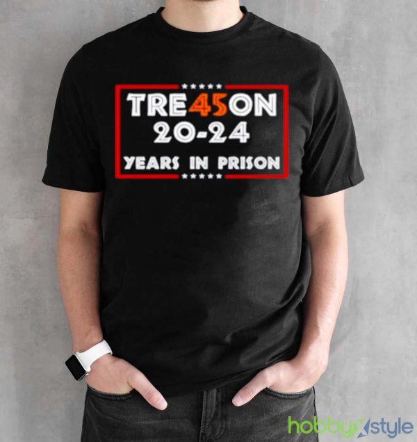 Emily Winston Tre45on 20 24 Years In Prison shirt - Black Unisex T-Shirt