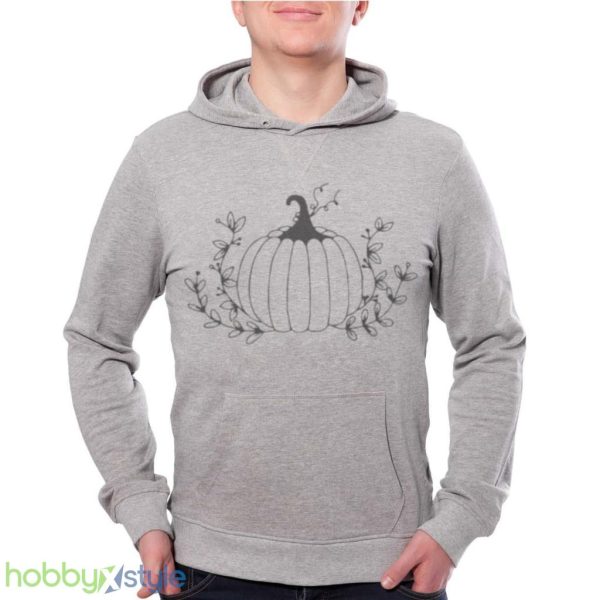 Floral Pumpkin Halloween T Shirt Product Photo 1