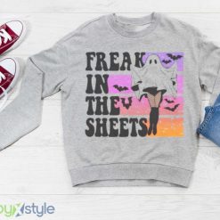 Freak In The Sheets Halloween Boo Shirt Product Photo 3