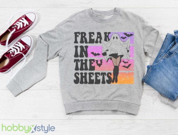 Freak In The Sheets Halloween Boo Shirt Product Photo 3