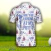 Geometric Triangle Pattern Short Sleeve Golf, Are You Looking At My Putt, Funny Golf Shirt Polo Shirt - Geometric Triangle Pattern Short Sleeve Golf Polo Shirt, Are You Looking At My Putt Polo Shirt, Funny Golf Shirt For Men_2