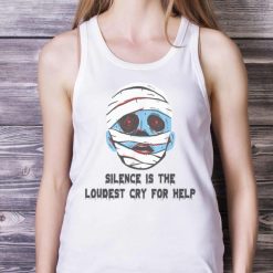 Ghostcore Silence Is The Loudest Cry For Help Halloween T Shirt Product Photo 5