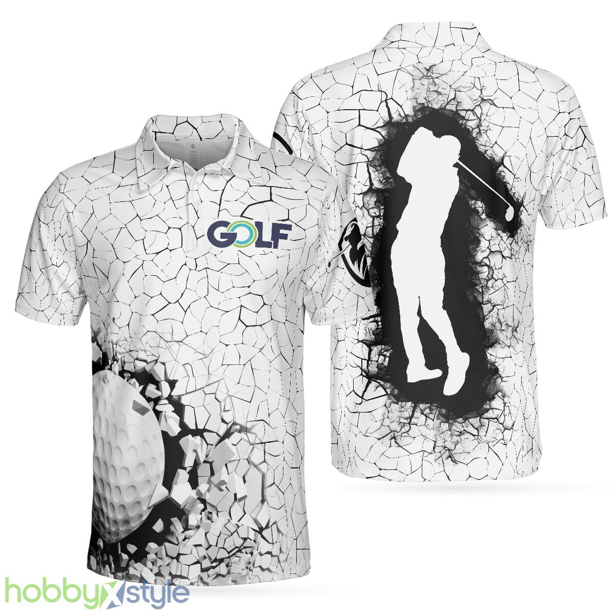 Golf Breaker Unique Design Golf, Smart Golf Shirt Polo Shirt For Men And Women - Golf Breaker Unique Design Golf Polo Shirt, Smart Golf Shirt For Men_1