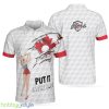 Golf Canada Flag Pin Up Girl, Canadian Golf Shirt Polo Shirt For Men And Women - Golf Canada Flag Pin Up Girl Polo Shirt, Canadian Golf Shirt For Men_2