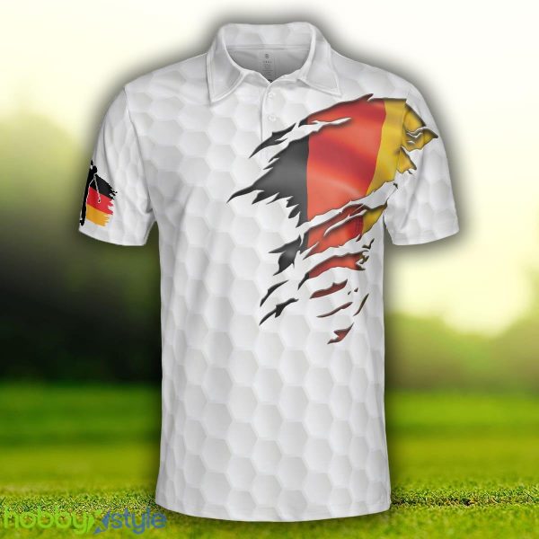 Golf German Flag, White Golf Pattern, Germany Golf Shirt Polo Shirt For Men And Women - Golf German Flag Polo Shirt, White Golf Pattern Polo Shirt, Germany Golf Shirt For Men_3