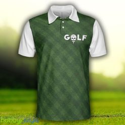 Golf Green Background, Classic Green Golf Shirt , Cool Gift For Golfers Polo Shirt - Golf Green Background Polo Shirt, Classic Green Golf Shirt For Men, Cool Gift For Golfers_3