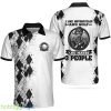 Golf I Like Motorcycles, Black And White Argyle Pattern, Best Golf Shirt For Golfers Polo Shirt - Golf I Like Motorcycles Polo Shirt, Black And White Argyle Pattern Polo Shirt, Best Golf Shirt For Golfers_2