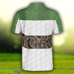 Golf In Green And Camouflage Pattern Golf, Cool Golf Shirt , Best Gift For Golfers Polo Shirt - Golf In Green And Camouflage Pattern Golf Polo Shirt, Cool Golf Shirt For Men, Best Gift For Golfers_2
