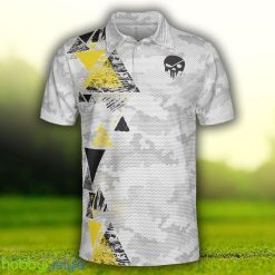 Golf Instructions Triangle And Camouflage Pattern Polo Shirt For Men And Women - Golf Instructions Triangle And Camouflage Pattern Polo Shirt_3