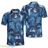 Golf Ocean Blue Camouflage, Streetwear Golfing, Camo Golf Shirt Polo Shirt - Golf Ocean Blue Camouflage Polo Shirt, Streetwear Golfing Polo Shirt, Camo Golf Shirt For Men_2