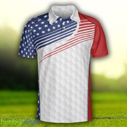 Golf Skull Wear Hat Short Sleeve USA Golf, American Flag, Patriotic Golf Shirt Polo Shirt - Golf Skull Wear Hat Short Sleeve USA Golf Polo Shirt, American Flag Polo Shirt, Patriotic Golf Shirt For Men_3
