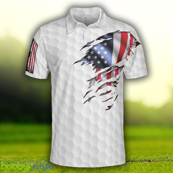Golf Solves Most Of My Problems, American Flag, Golf Shirt For Music Lovers Polo Shirt - Golf Solves Most Of My Problems Polo Shirt, American Flag Polo Shirt, Golf Shirt For Music Lovers_3