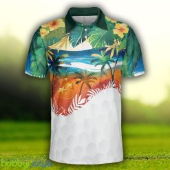 Golf Summer Tropical Beach Landscape Polo Shirt For Men And Women - Golf Summer Tropical Beach Landscape Polo Shirt For Men_3