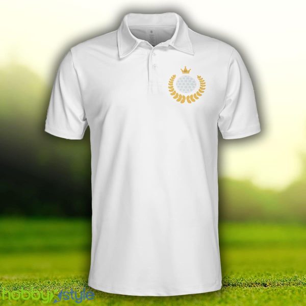 Golf Swing Life Cycle White Golf, Best Golf Shirt Polo Shirt For Men And Women - Golf Swing Life Cycle White Golf Polo Shirt, Best Golf Shirt For Men_3