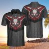Golf Tech Style, Black Steel Hornet Nest Pattern, Best Golf Shirt Polo Shirt - Golf Tech Style Polo Shirt, Black Steel Hornet Nest Pattern Polo Shirt, Best Golf Shirt For Men_2