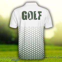 Golf Texture Aluminium Short Sleeve, Triangle Geometric, Best Golf Shirt Polo Shirt - Golf Texture Aluminium Short Sleeve Polo Shirt, Triangle Geometric Polo Shirt, Best Golf Shirt For Men_2