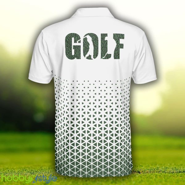 Golf Texture Aluminium Short Sleeve, Triangle Geometric, Best Golf Shirt Polo Shirt - Golf Texture Aluminium Short Sleeve Polo Shirt, Triangle Geometric Polo Shirt, Best Golf Shirt For Men_2