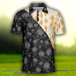 Golf The Only Sport Where You Can Drink & Drive, Skull Drinking For Golfers, Best Argyle Shirt Polo Shirt - Golf The Only Sport Where You Can Drink & Drive Polo Shirt, Skull Drinking Polo Shirt For Golfers, Best Argyle Shirt_3
