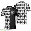 Golf The Way I Do, Black And White Argyle Pattern, Best Golf Shirt Polo Shirt - Golf The Way I Do Polo Shirt, Black And White Argyle Pattern Polo Shirt, Best Golf Shirt For Men_3