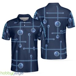 Golfaholic Geometric Golf Ball Low Poly Design, Digital Golf, Best Golf Shirt Polo Shirt - Golfaholic Geometric Golf Ball Low Poly Design Polo Shirt, Digital Golf Polo Shirt, Best Golf Shirt For Men_1